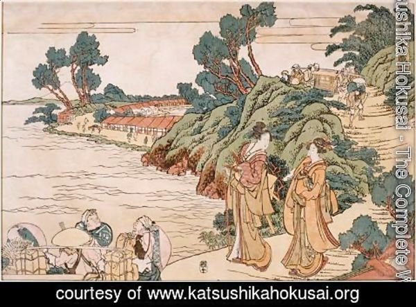 Katsushika Hokusai - Primer Book of Treasury loyal vassals