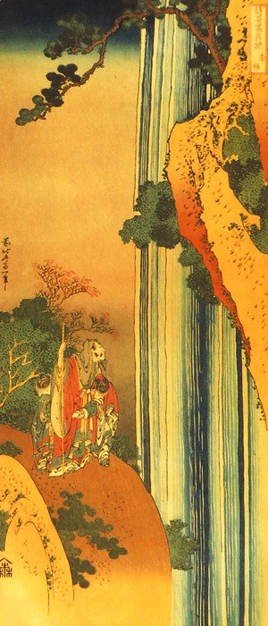 Katsushika Hokusai - Poet Li Po
