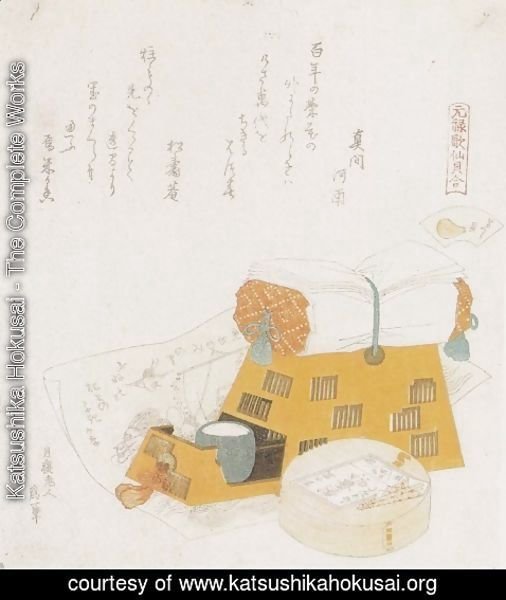 Katsushika Hokusai - Pillow Shell (Makuragai)
