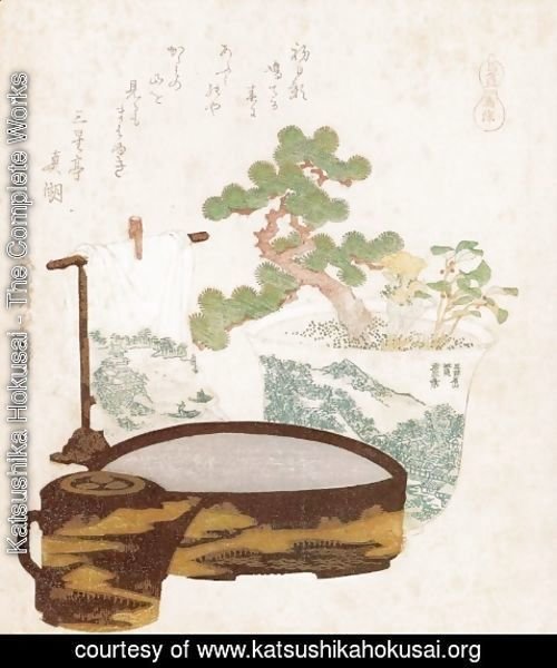 Katsushika Hokusai - Horse Talisman (Mayoke)