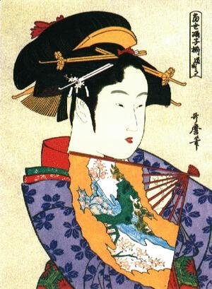 Katsushika Hokusai - A Beautiful Woman 2