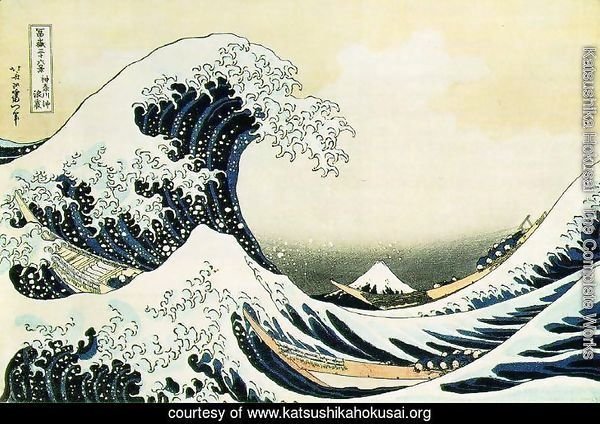 The Great Wave Off Kanagawa 1823