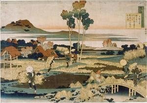 Katsushika Hokusai - Peasants in autumn