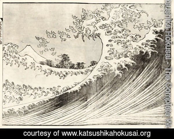 Katsushika Hokusai - The Big wave