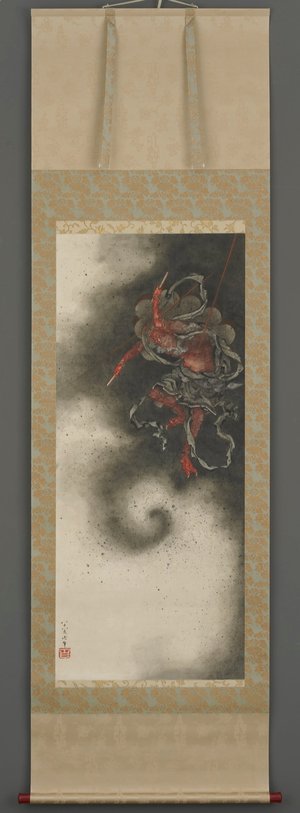 Katsushika Hokusai - Thunder god, Edo period