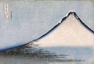 Katsushika Hokusai - Fuji Blue