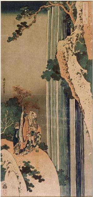 Katsushika Hokusai - The poet Li Po