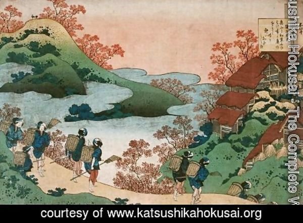 Katsushika Hokusai - Sarumaru Daiyu