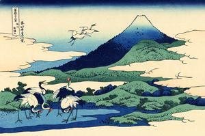 Katsushika Hokusai - Umegawa in Sagami province