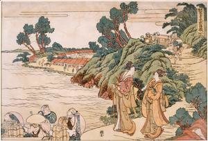 Katsushika Hokusai - Primer Book of Treasury loyal vassals