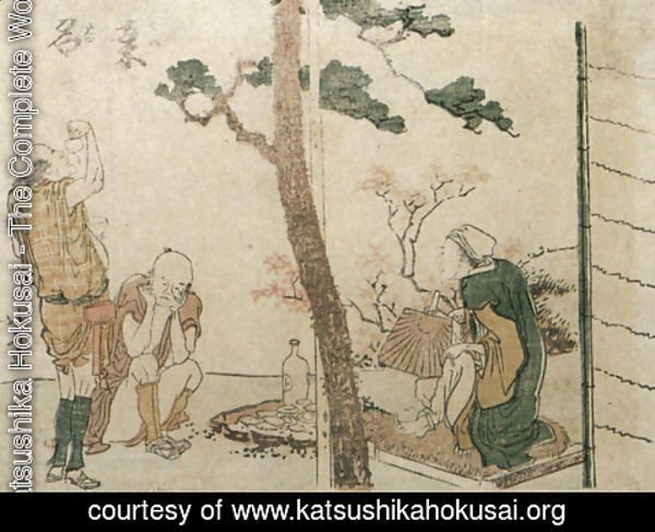 Katsushika Hokusai - Kuwana 5