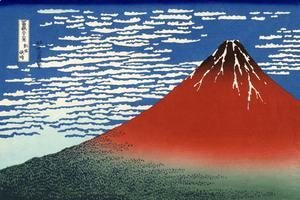 Katsushika Hokusai - South Wind at Clear Dawn (Gaifu kaisei)